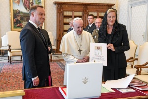 para prezydencka u papieża franciszka